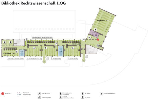 Übersichtsplan Obergeschoss