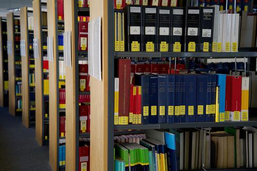 Our well-equipped library is a perfect place to study for exams.