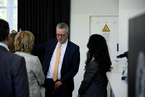 Prof. Günter M. Ziegler, President of Freie Universität Berlin and H.E. Jadranka Winbow, the Ambassador of Bosnia and Herzegovina to Germany