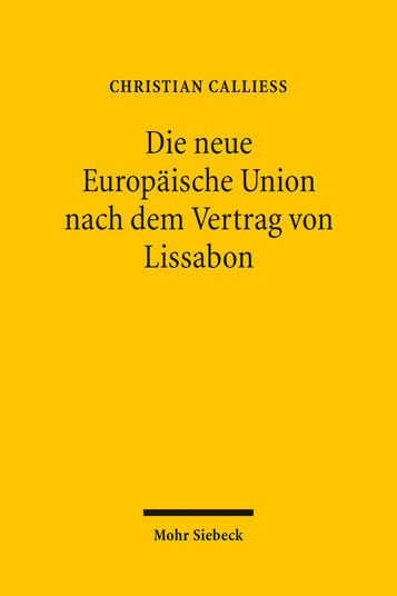 Cover_Die neue Europäische Union