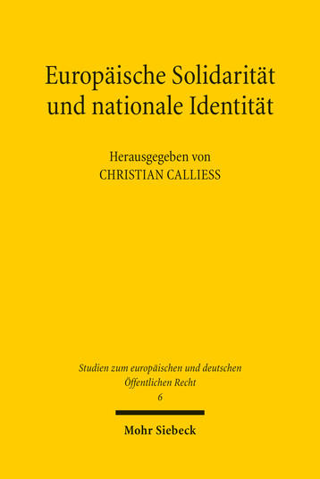 Cover_Europäische Solidariät und nationale Identität