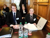 Counsels for Applicant, the State of Amalea: Jim Hirschmann, Laura Müller and Anna Bußmann-Welsch
