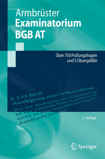 Examinatorium BGB, 5. Aufl.
