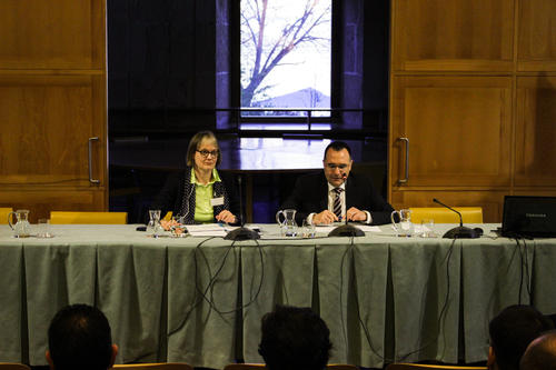 Univ.-Prof. Dr. Cosima Möller und Univ.-Prof. Dr. Ignacio Czeguhn