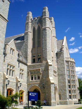 Bibliothek der University of Connecticut School of Law