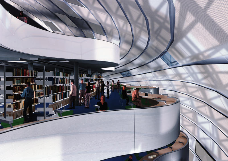 Sir Norman Foster Bibliothek