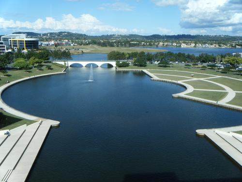 The Lake - der Mittelpunkt des Campus'
