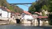 Blick auf Fribourg