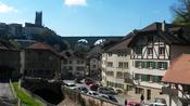 Blick auf Fribourg