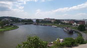 Blick auf die Weichsel vom Stadtschloss