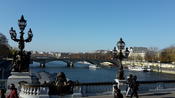 Sur le Pont Alexandre III