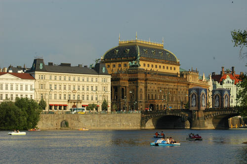 Die Altstadt von Prag an der Moldau