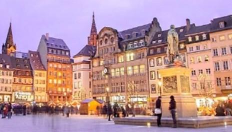 Marktplatz in der Straßburger Altstadt