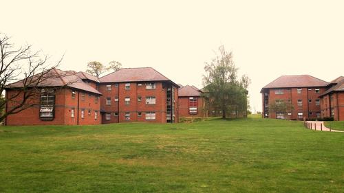 Studentenwohnungen auf dem Campus der University of Essex