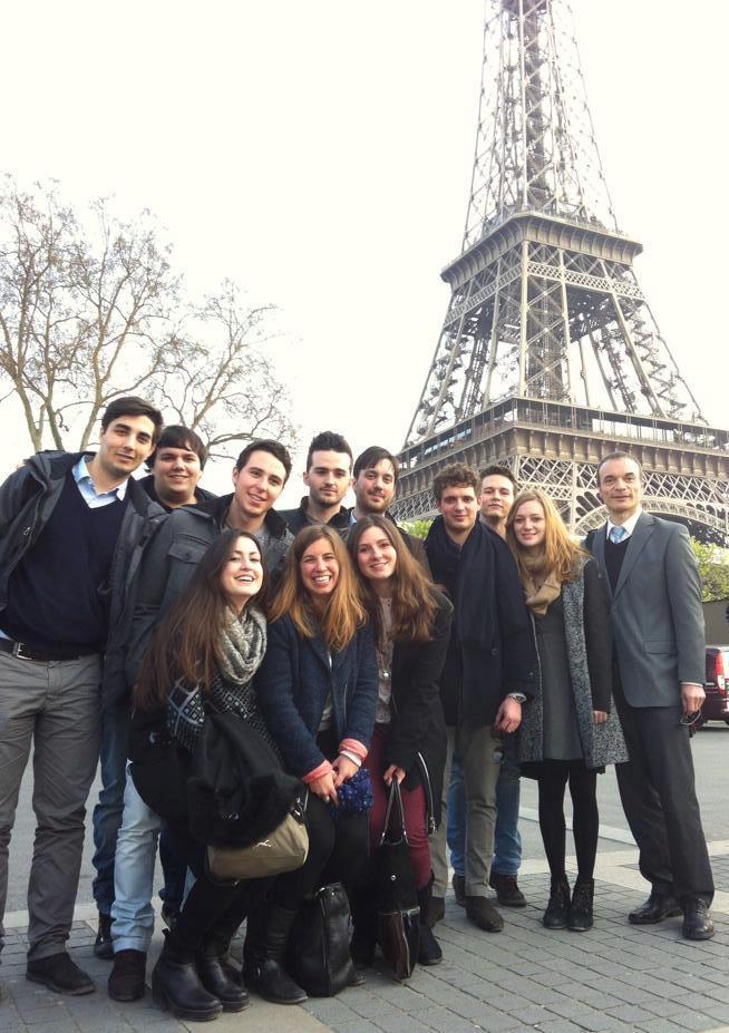 Themis-Studierende in Paris